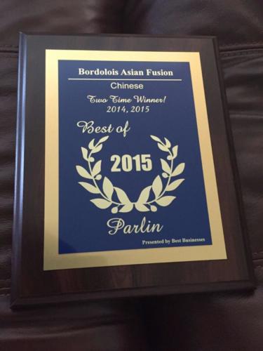 Bordolois 2015 Award
